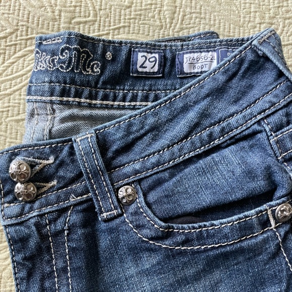 MissMe Boot Cut Denim - Picture 3 of 4